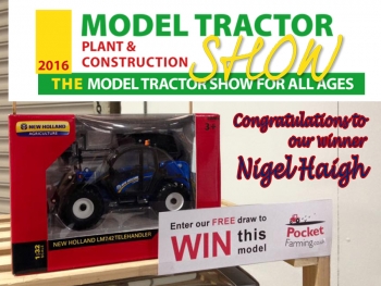 Model Tractor Show Competition Winner!