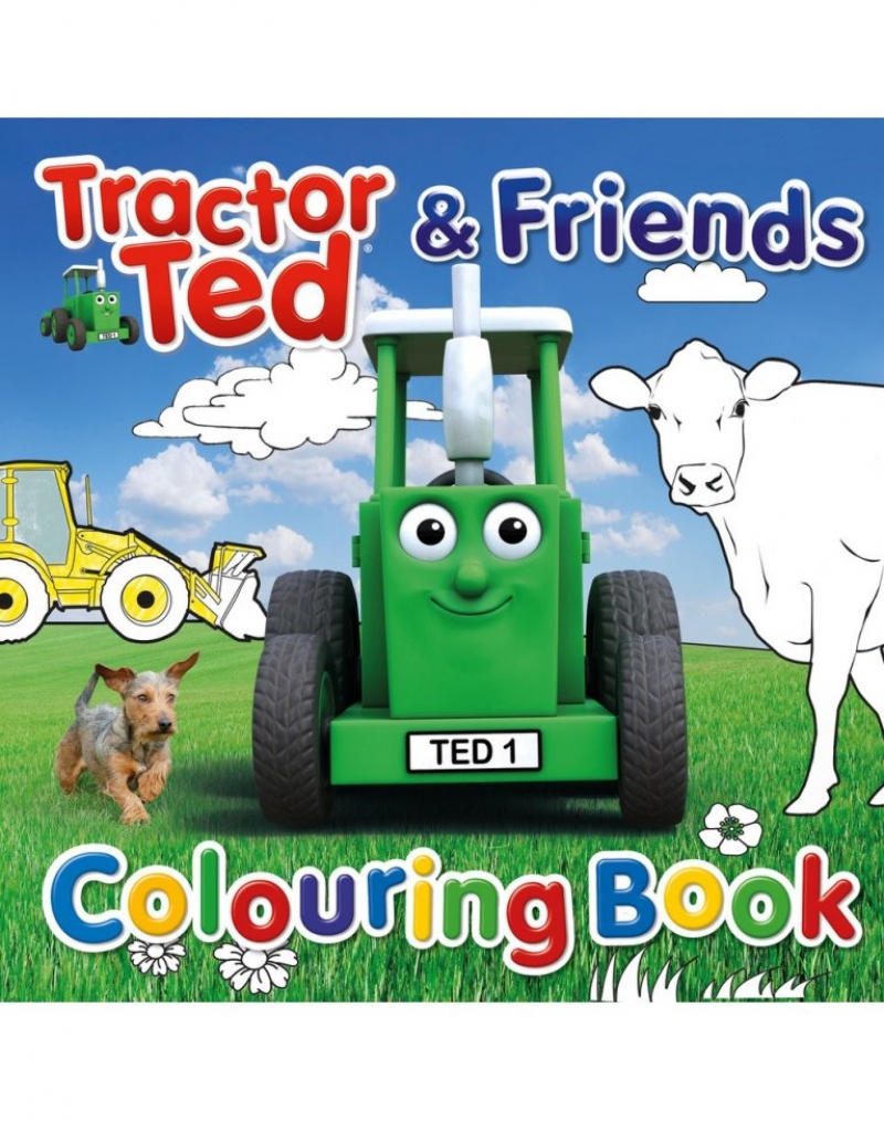 Tractor Ted Colouring Book