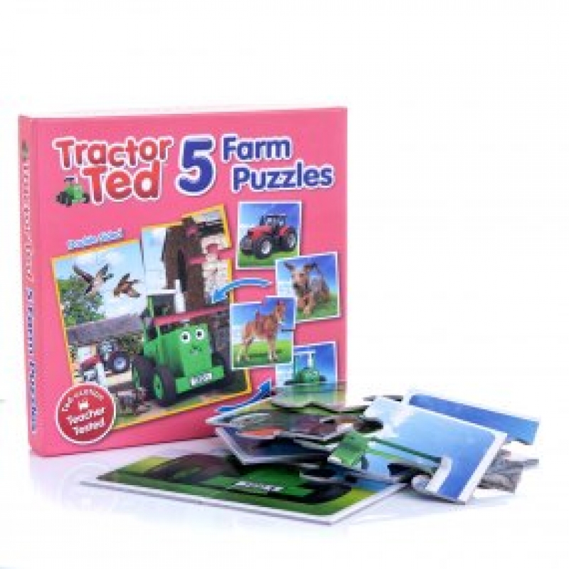 Tractor Ted 5 Farm Puzzles